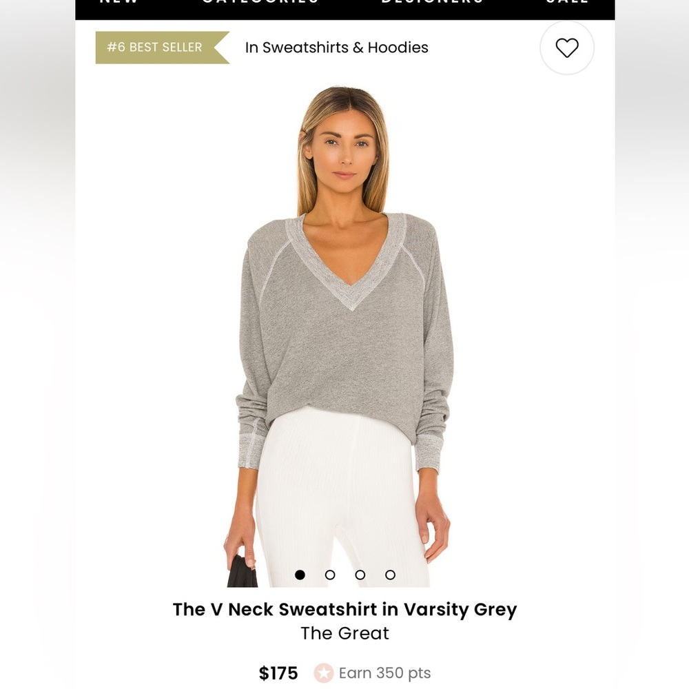 Like new. Top selling sweatshirt. V neck.
